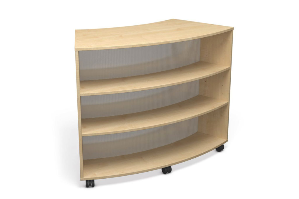 Curved Mobile Library Bay